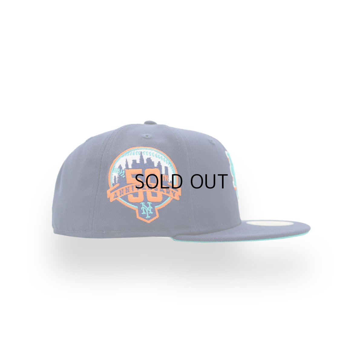 画像2: NEW ERA NEW YORK METS 50TH ANNIVERSARY SIDE PATCH 59FIFTY (2)