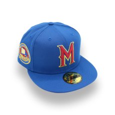 画像1: NEW ERA MILWAUKEE BREWERS 1982 SILVER ANNIVERSARY SIDE PATCH 59FIFTY (1)