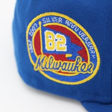 画像6: NEW ERA MILWAUKEE BREWERS 1982 SILVER ANNIVERSARY SIDE PATCH 59FIFTY (6)