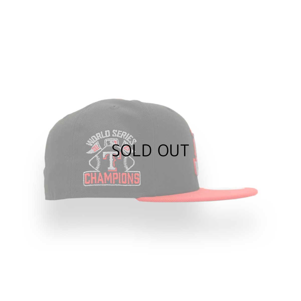 画像2: NEW ERA TEXAS RANGERS UPSIDE DOWN 2023 WORLD SERIES CHAMPIONS SIDE PATCH 59FIFTY (2)