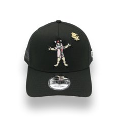 画像1: NEW ERA X BIG LEAGUE CHEW ARIZONA DIAMONDBACKS "MASCOT D. Baxter the Bobcat" A-FRAME 9FORTY TRUCKER (1)