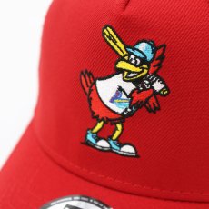 画像5: NEW ERA X BIG LEAGUE CHEW ST. LOUIS CARDINALS "MASCOT FREDBIRD" A-FRAME 9FORTY TRUCKER (5)