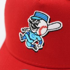 画像5: NEW ERA X BIG LEAGUE CHEW CINCINNATI REDS "MASCOT Mr. RED" A-FRAME 9FORTY TRUCKER (5)