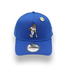 画像1: NEW ERA X BIG LEAGUE CHEW KANSAS CITY ROYALS "MASCOT SLUGGERRR" A-FRAME 9FORTY TRUCKER (1)