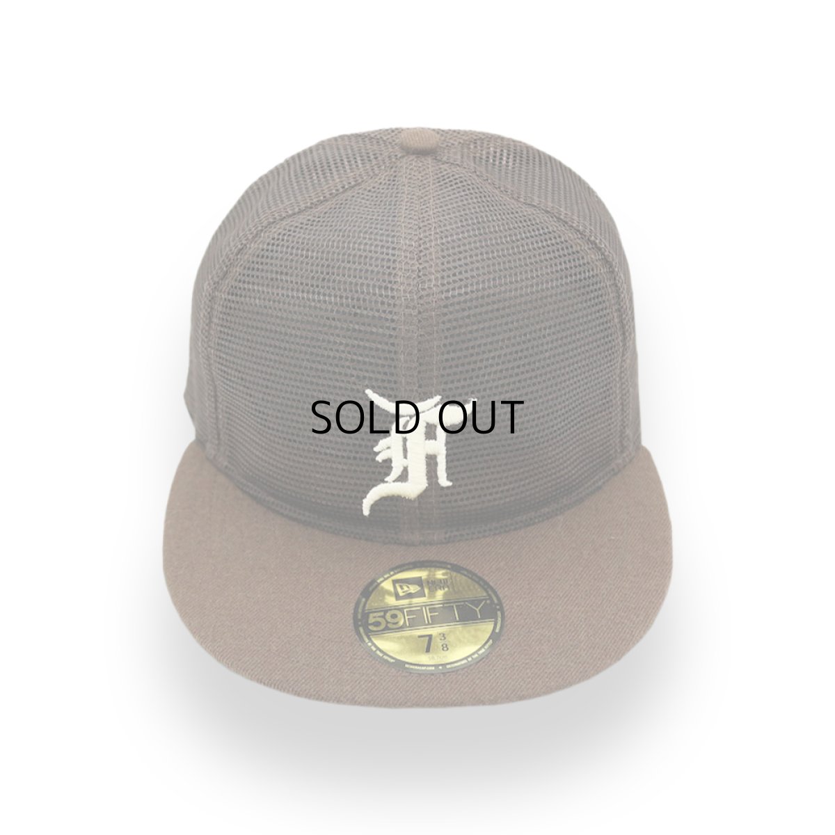 画像1: NEW ERA X FEAR OF GOD ESSENTIALS MESH 59FIFTY (1)