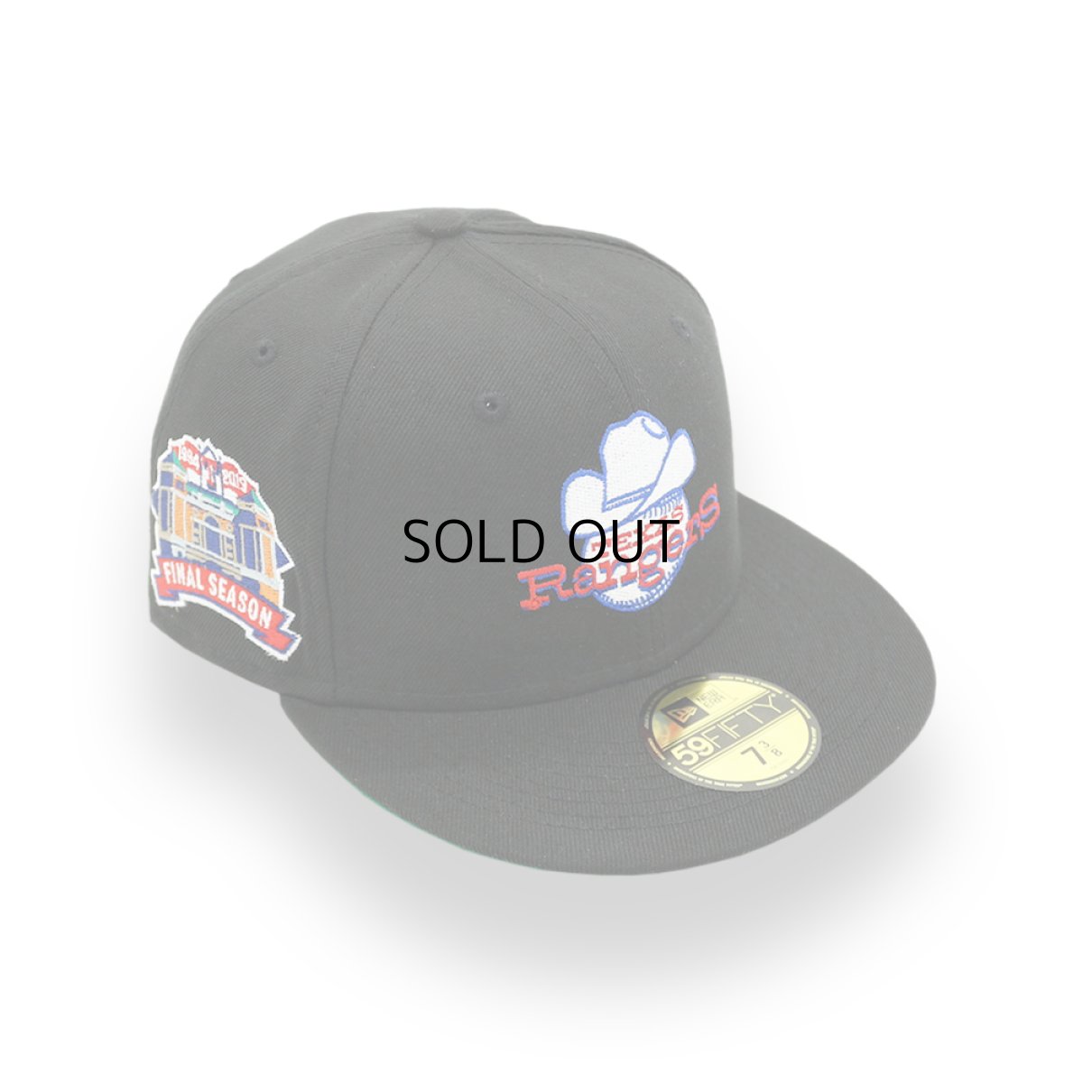 画像1: NEW ERA TEXAS RANGERS CHOCTAW STADIUM FINAL SEASON SIDE PATCH 59FIFTY (1)
