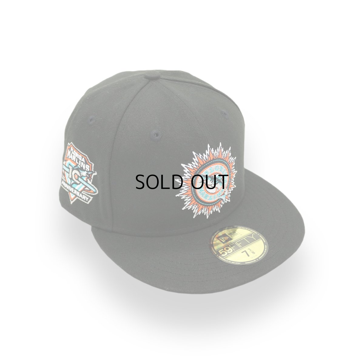 画像1: NEW ERA FLORIDA MARLINS 10TH ANNIVERSARY SIDE PATCH 59FIFTY (1)