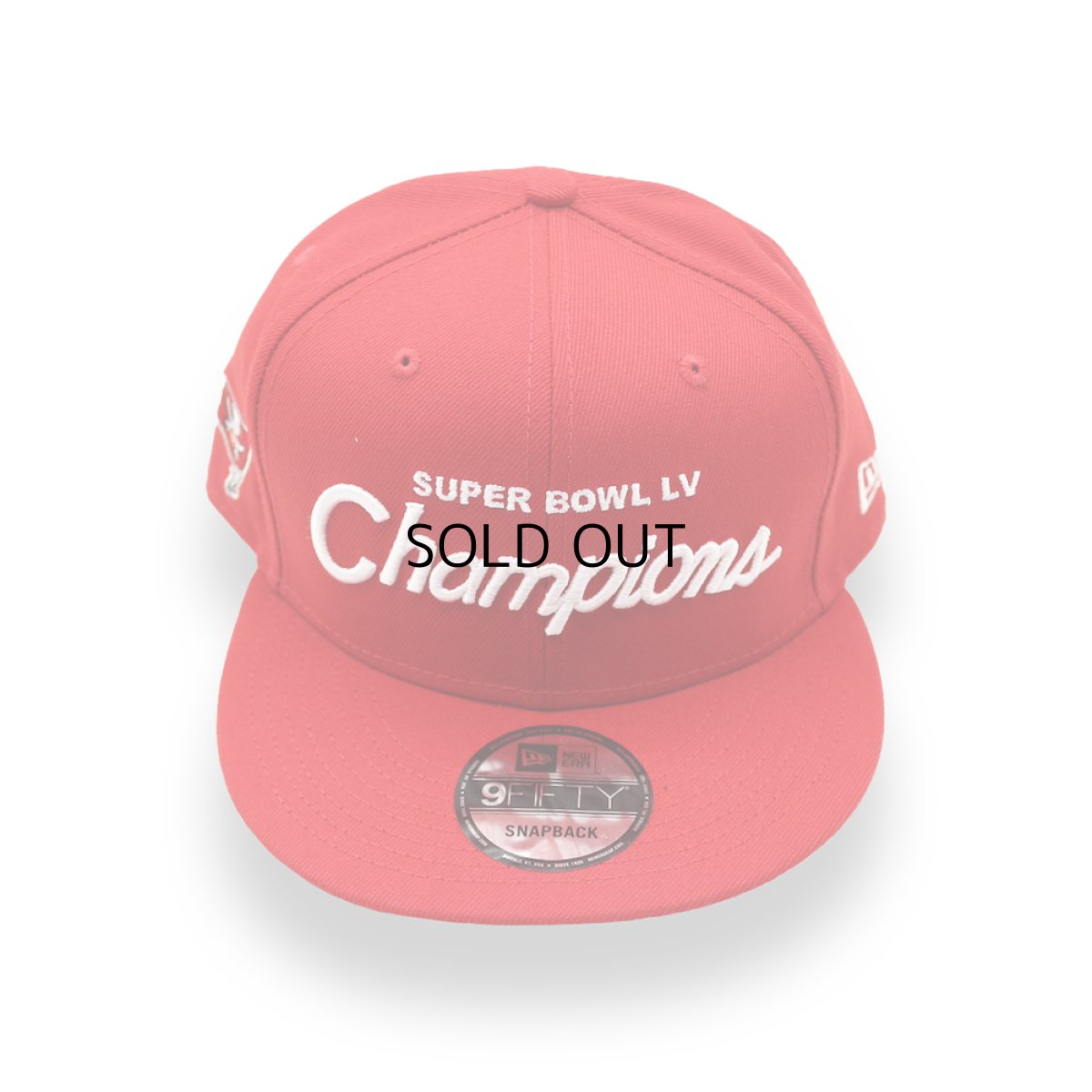 画像1: NEW ERA NFL SUPER BOWL LV CHAMPIONS TAMPA BAY BUCCANEERS RETRO SCRIPT 9FIFTY (1)