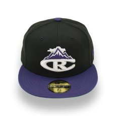 画像1: NEW ERA MiLB CASPER ROCKIES 59FIFTY (1)