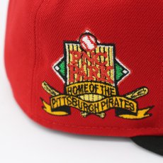 画像6: NEW ERA PITTSBURGH PIRATES FLAME LOGO PNC PARK SIDE PATCH 59FIFTY (6)