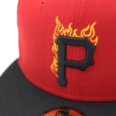 画像5: NEW ERA PITTSBURGH PIRATES FLAME LOGO PNC PARK SIDE PATCH 59FIFTY (5)