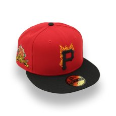 画像1: NEW ERA PITTSBURGH PIRATES FLAME LOGO PNC PARK SIDE PATCH 59FIFTY (1)