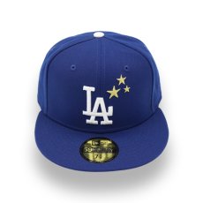 画像1: NEW ERA LOS ANGELES DODGERS THREE STARS 59FIFTY (1)