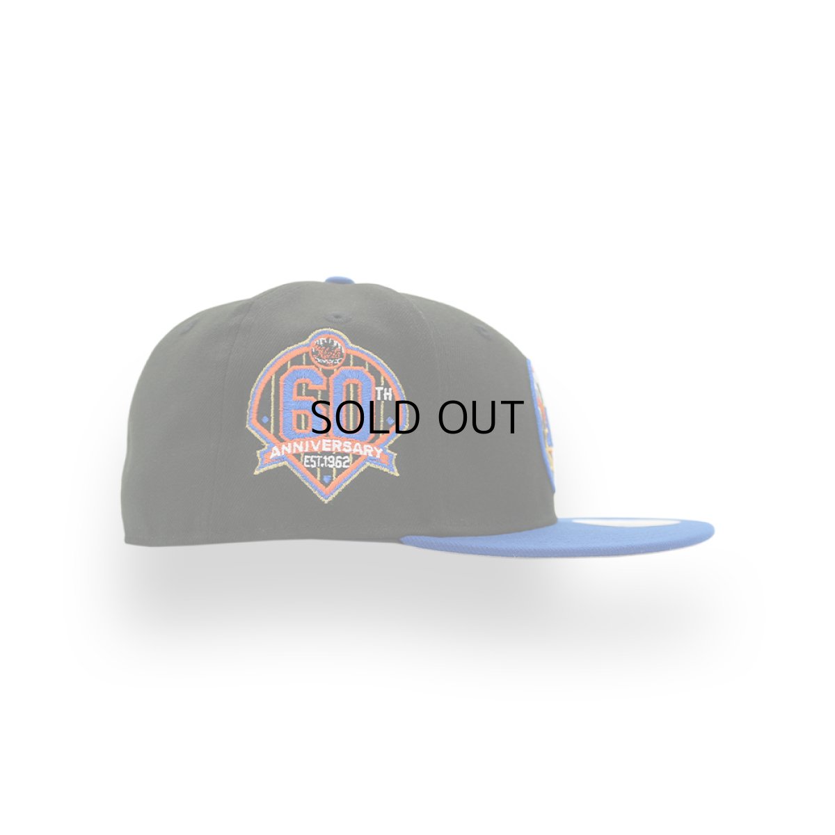 画像2: NEW ERA NEW YORK METS 60TH ANNIVERSARY SIDE PATCH 59FIFTY (2)