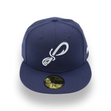 画像1: NEW ERA MiLB PENSACOLA BLUE WAHOOS 59FIFTY "AUTHENTIC COLLECTION" (1)