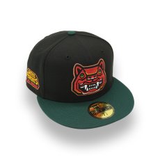 画像1: NEW ERA MiLB NEW HAMPSHIRE FISHER CATS GATOS FEROCES SIDE PATCH 59FIFTY (1)
