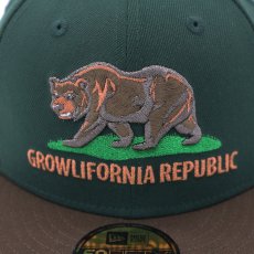 画像5: NEW ERA MiLB FRESNO GRIZZLIES 59FIFTY "GROWLIFORNIA REPUBLIC" (5)