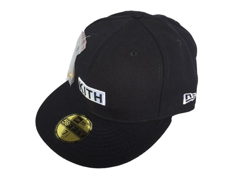 KITH NEW ERA フロントボックスロゴ キャップ 7 3/8 美品