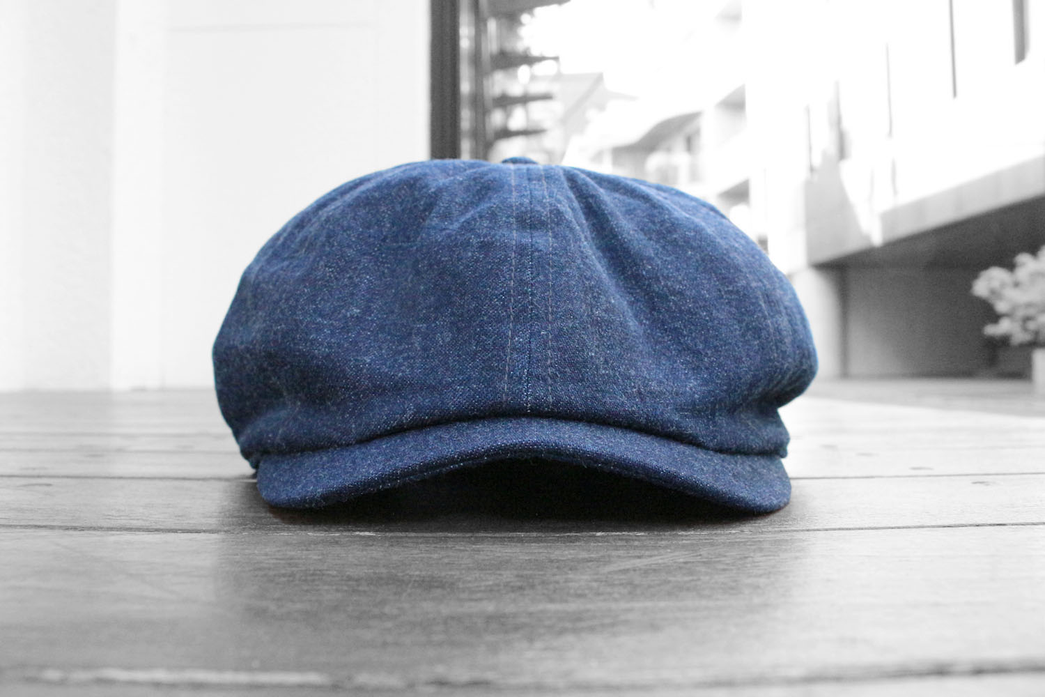 RRL DENIM NEWSBOY CAP | BREAKS GENERAL STORE