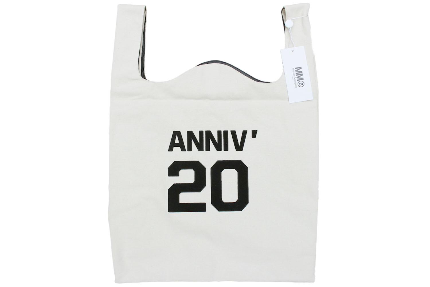 MM6 MAISON MARTIN MARGIELA 20TH ANNIVERSARY SHOPPING TOTE BAG ...