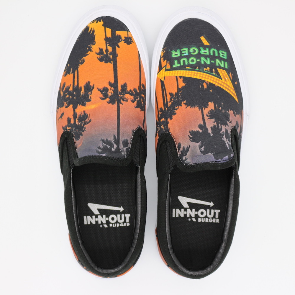 in n out burger vans shoes