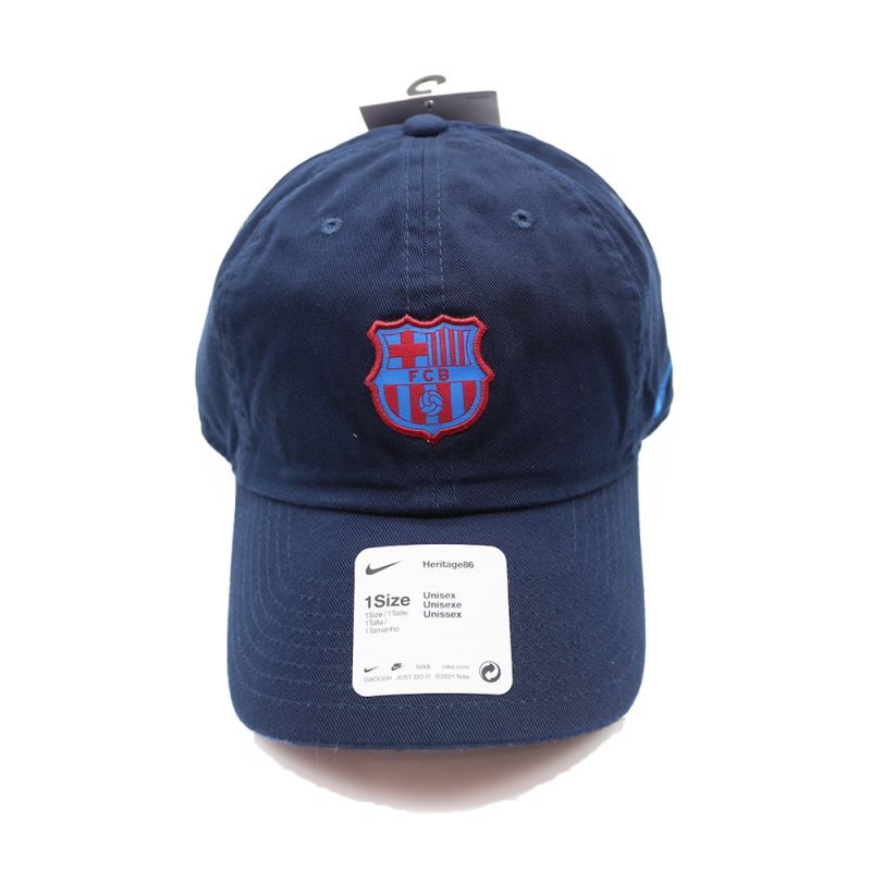 画像1: NIKE X FC BARCELONA HERITAGE 86 CAP (1)