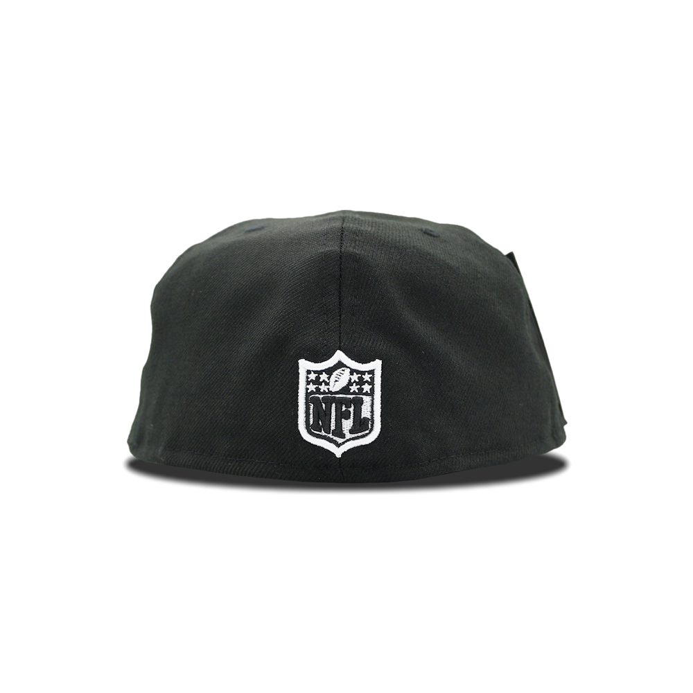 New Era 59Fifty Fitted Cap - Cappellino Ufficiale New England Patriots, Grigio, Taglia 7 1/8 (56,8 Cm)
